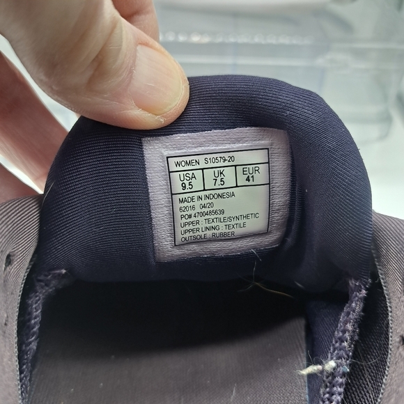 - WOMEN'S Saucony Ride 13 PWR Run Size 9.5,Purple Shoes - Picture 8 of 9